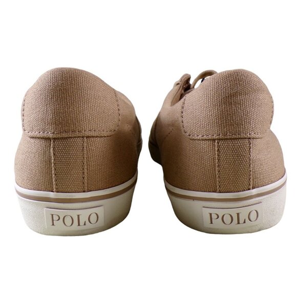 Polo Ralph Lauren Tan Sayer Canvas Low Top Lace Up Sneaker Mens 10.5 NEW #530 main image 8